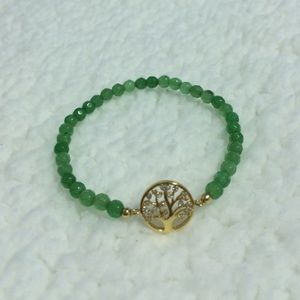NWOT tree of life beaded bracelet