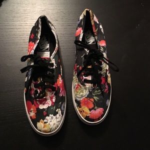 vans floral design .