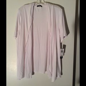 White ING NWT coat Size 3X