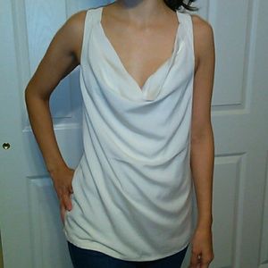 Banana Republic cream color blouse