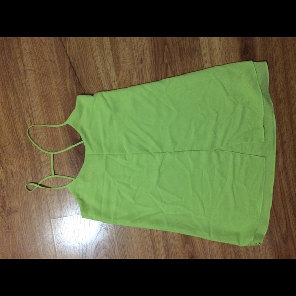 Lime Shift Dress