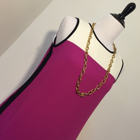 Magenta and cream Calvin - Picture 2 of 4