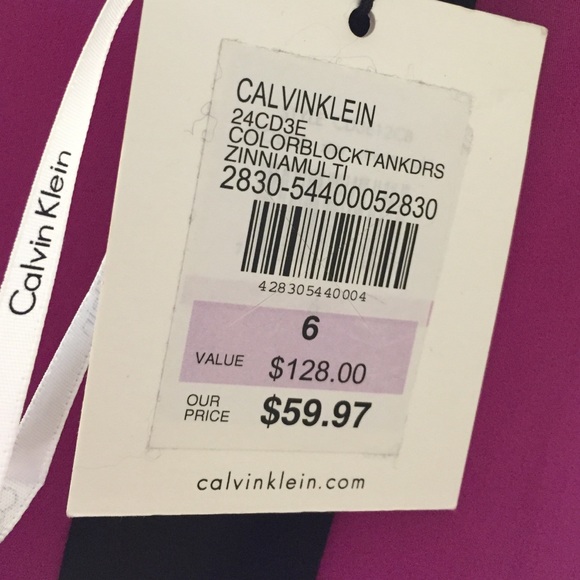 Magenta and cream Calvin - Picture 4 of 4