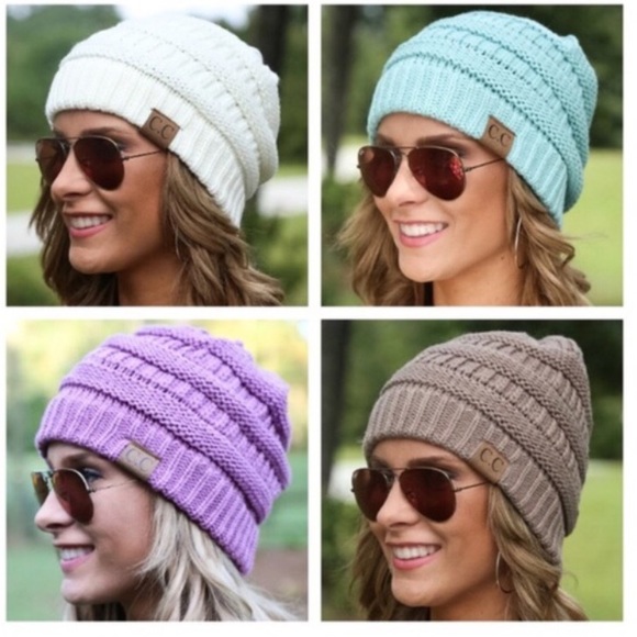 Acrylic Beanies - Picture 2 of 4