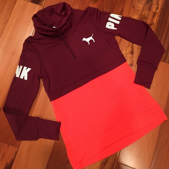 Victoria's Secret PINK ultimate yoga cowlneck XS