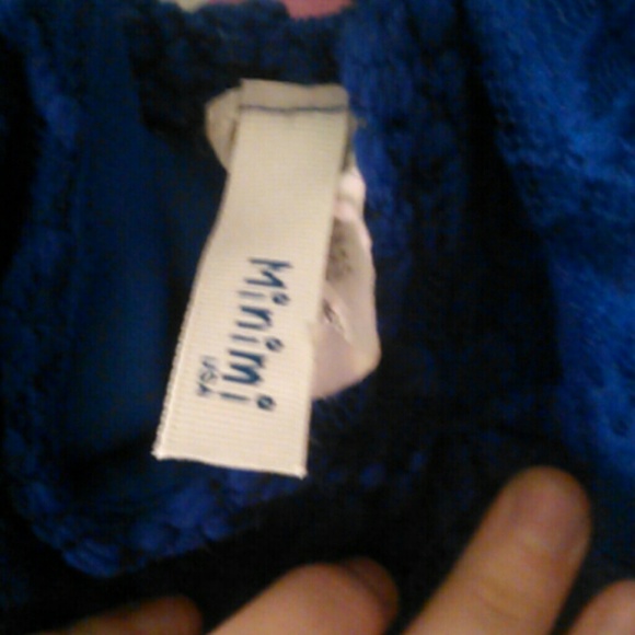 Blue high low dress. Plus size. - Picture 2 of 2