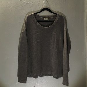 Grey Wallace Pullover Sweater