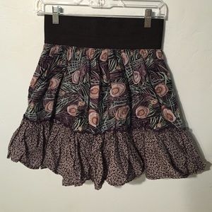 Peacock Feather Skirt