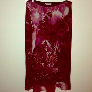 Rampage size 10-12 knit pencil skirt lined