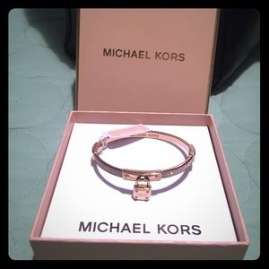 Authentic Michael Kors lock bracelet