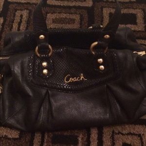 Black and gold Coach HB used