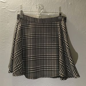 Plaid Circle Skirt