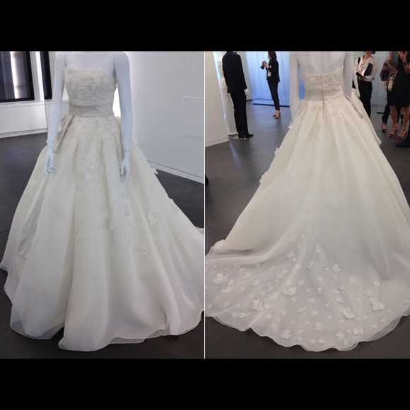 Vera Wang wedding dress.