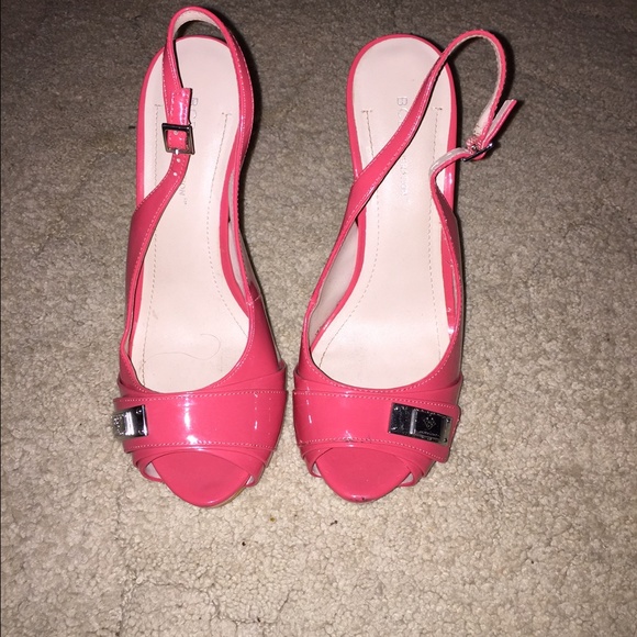 BCB Generation Pink Heels Size 8 (BCBG)