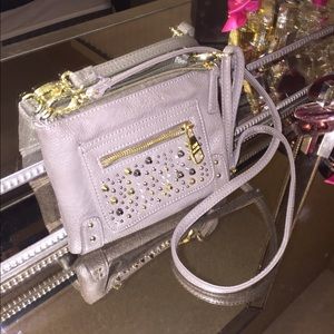Beige Steve Madden clutch