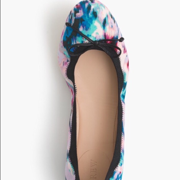 Jcrew Ava Tie-silk ballet flats - Picture 3 of 4