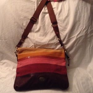 Fossil leather bag