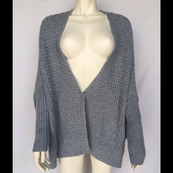 Free People deep V cardigan