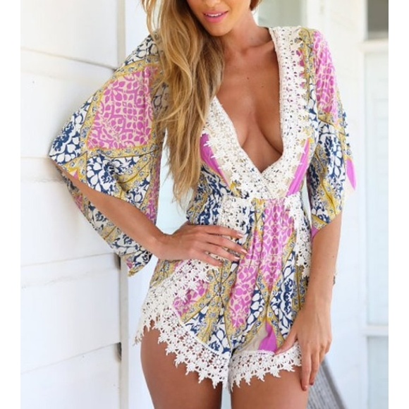 Tops - 🎊🎉🎉🎉Great pink jumpsuit🎉🎊🎊