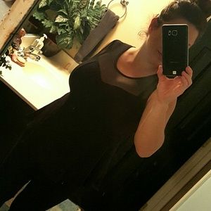 New Sheer sleeveless  blouse