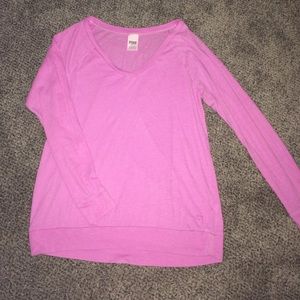 Victorias secret pink long sleeve shirt