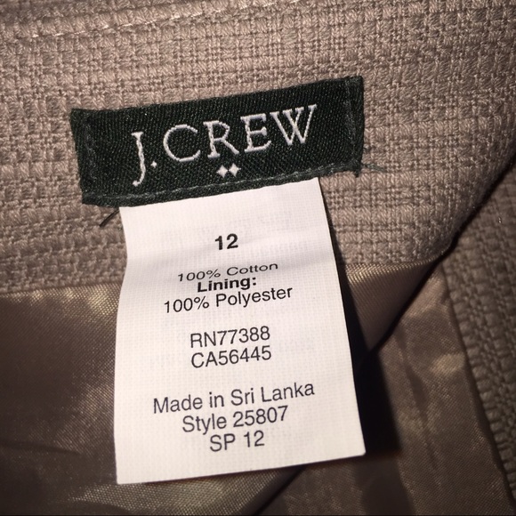 Gray J. Crew Mini Skirt - Picture 3 of 3