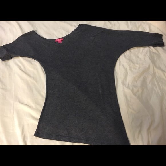 One the shoulder 3/4  sleeve shirt