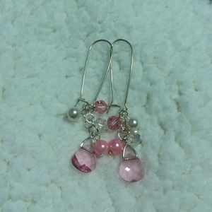 Handmade SS  swarvorski elements earrings