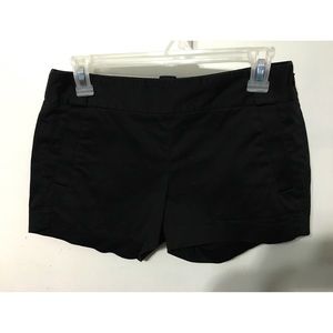 NWOT J.Crew Black Shorts. Size-2