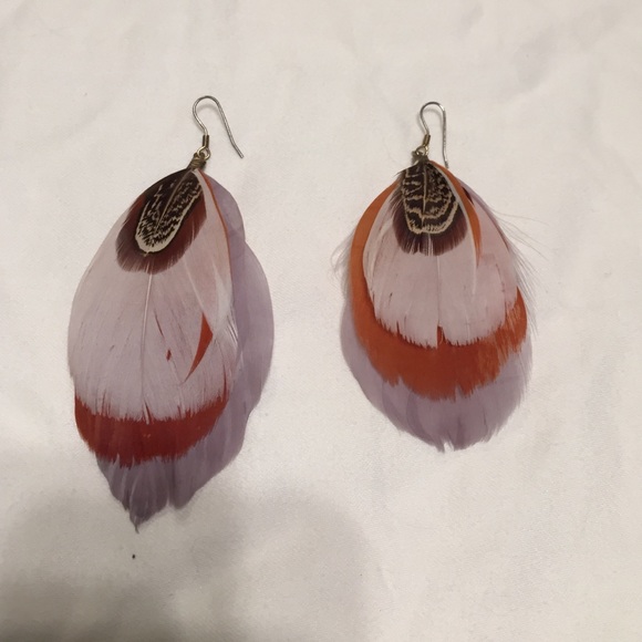 feather earrings - Picture 1 of 1