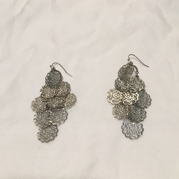 silver earrings - Picture 1 of 1