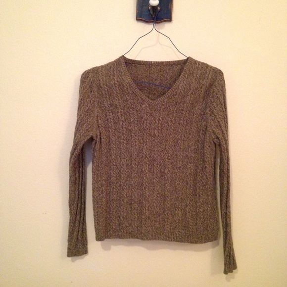 Forest green sweater