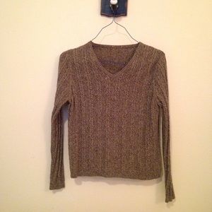 Forest green sweater