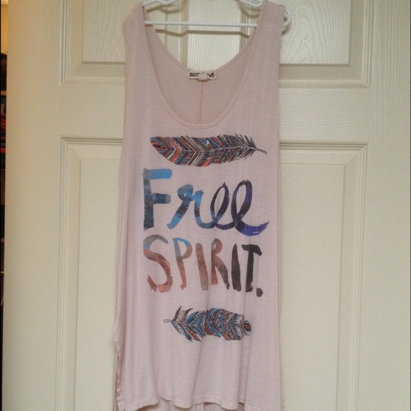 "Free spirit" tunic tank