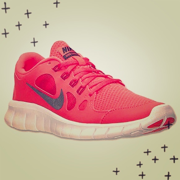 Nike Shoes - Bright Red Nike Free 5.0