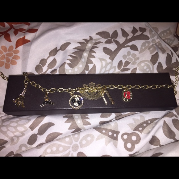 Juicy Couture charm necklace 👑💎