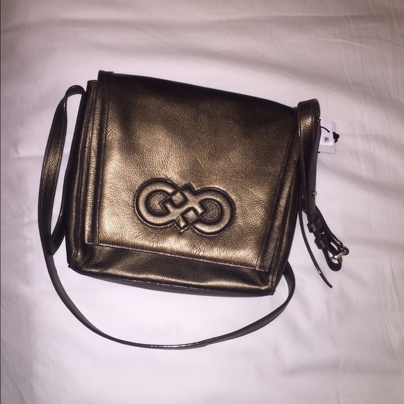 Cole Haan Camlin Flap-X Bronze Metallic