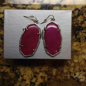 Kendra Scott Pink Jade Danielle's (WantToTrade💕)