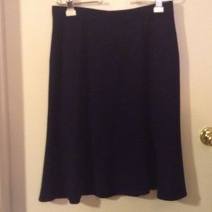 St. John navy blue skirt