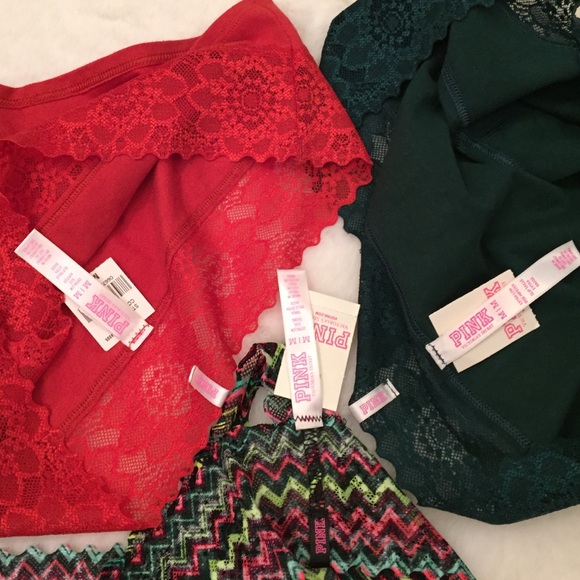 VS Pink Size M Panty Bundle - Picture 4 of 4