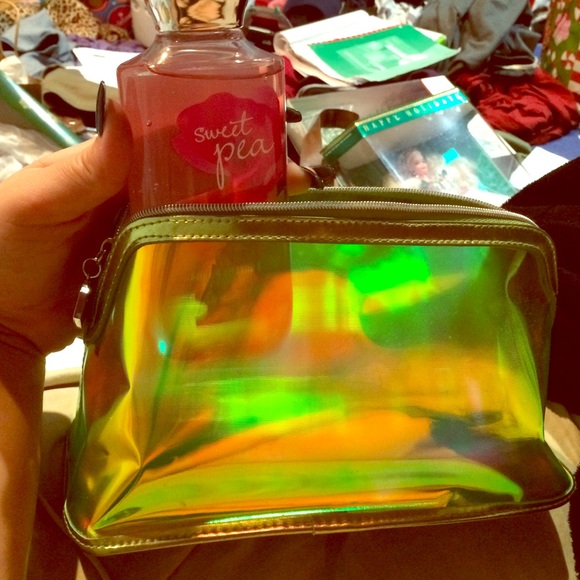 Bath and body works shower gel and bag