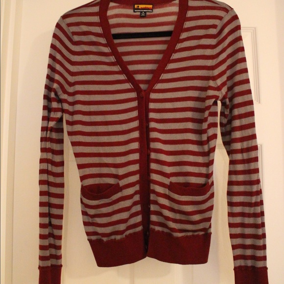 ***DONATED*** Striped Cardigan - Picture 1 of 4