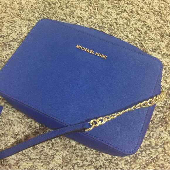 Cobalt blue Michael kors crossbody
