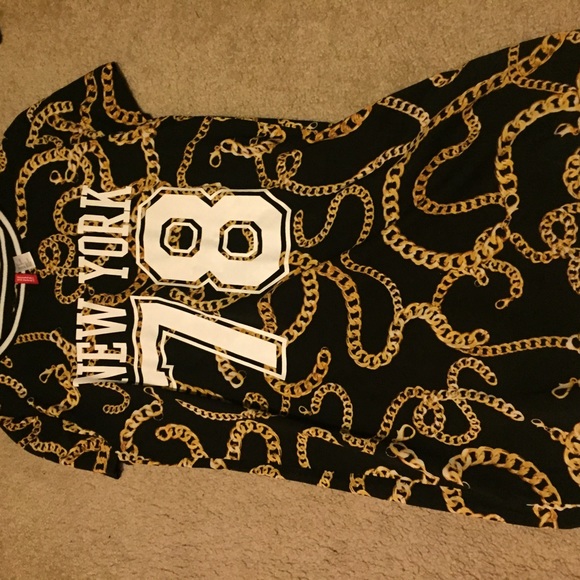 Gold Chain H&M Shirt
