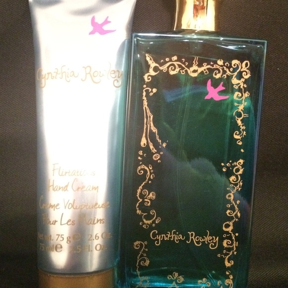Cynthia Rowley perfume and hand cream set