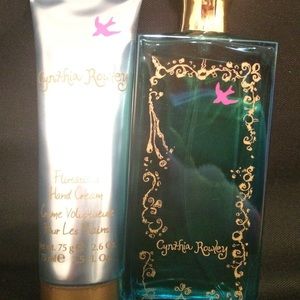 Cynthia Rowley perfume and hand cream set