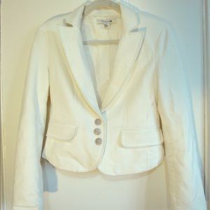 Forever 21 White Blazer