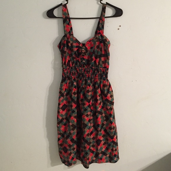 multi colored dress - Picture 1 of 2