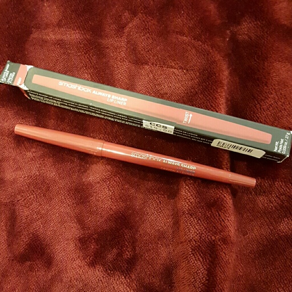 New! Smashbox Always Sharp Lip Liner--Figgy