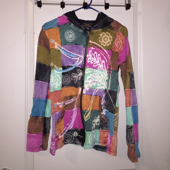 Unique Quilted Hoodie